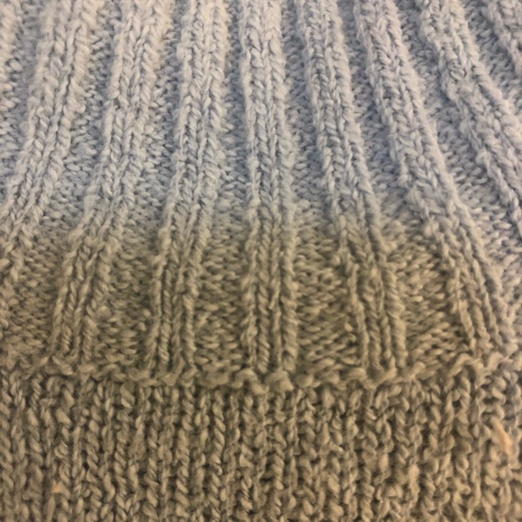 Quirky Blue Striped Sweater - Picture 4 of 4